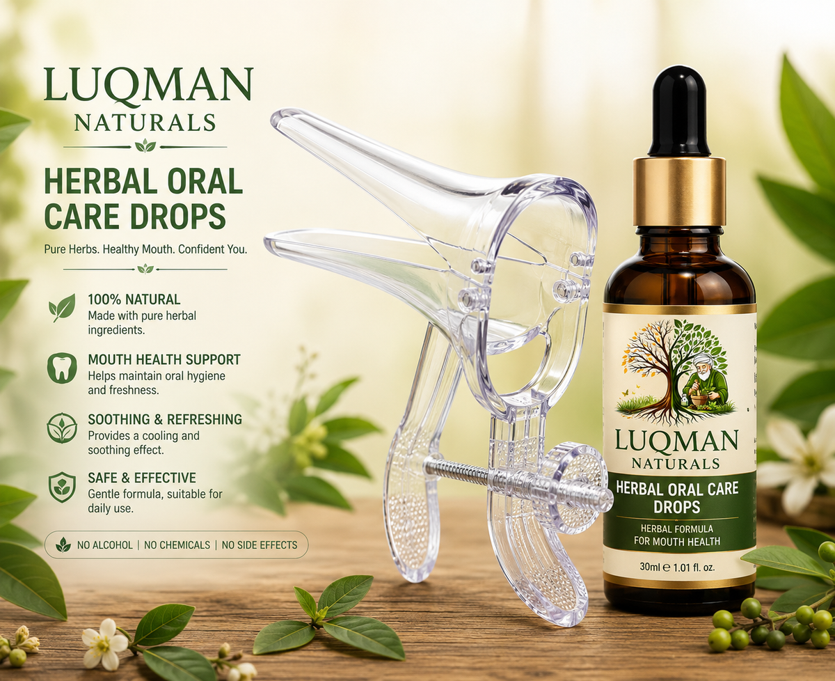 Luqman Naturals Herbal Oral Care Drops – Natural Mouth & Gum Support